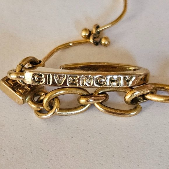 Givenchy Gold Tone and Rhinestone Necklace - Picture 5 of 5